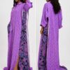 26 Elegant purple pattern play caftan