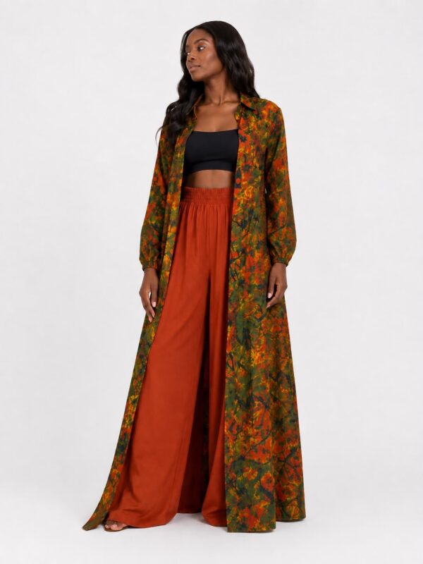19 Adire Longline Jacket and pant